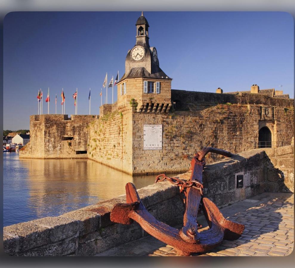 Coeur De Concarneau, Appartement Entier, Proche Centre, Corniche Et Plage Avec Parking ภายนอก รูปภาพ