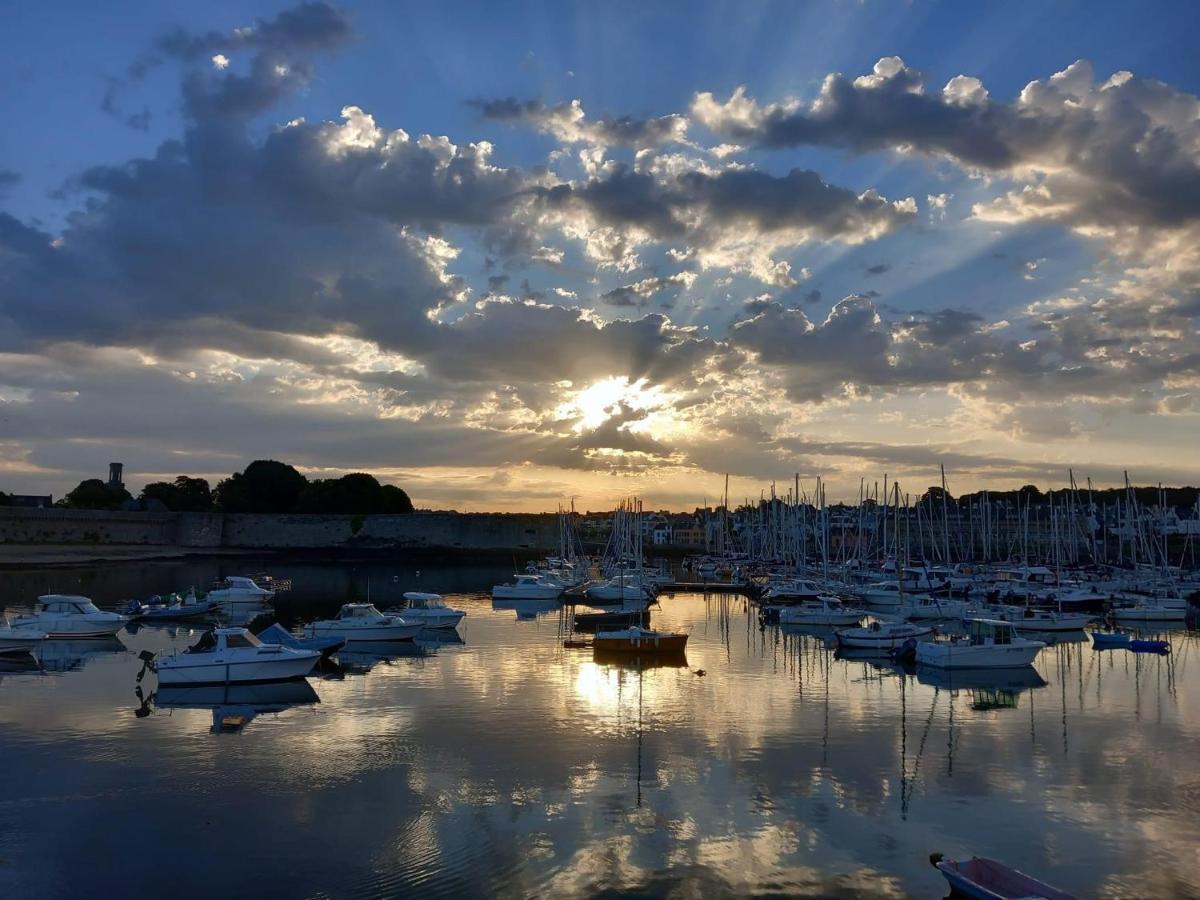 Coeur De Concarneau, Appartement Entier, Proche Centre, Corniche Et Plage Avec Parking ภายนอก รูปภาพ
