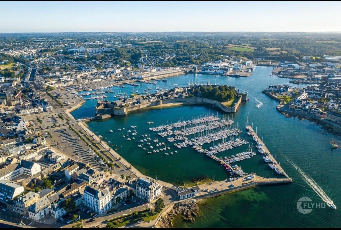 Coeur De Concarneau, Appartement Entier, Proche Centre, Corniche Et Plage Avec Parking ภายนอก รูปภาพ