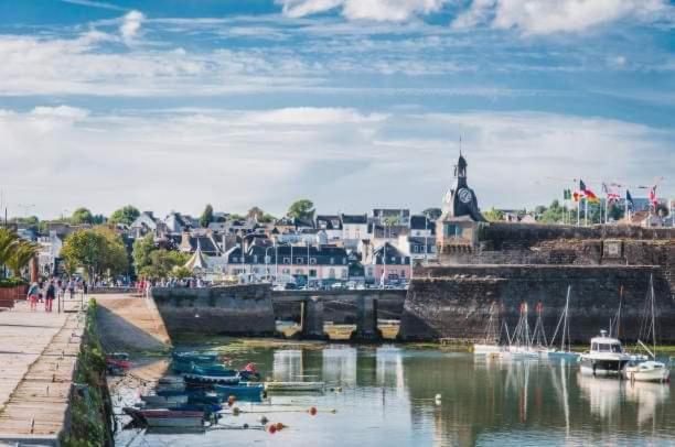 Coeur De Concarneau, Appartement Entier, Proche Centre, Corniche Et Plage Avec Parking ภายนอก รูปภาพ